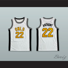 Load image into Gallery viewer, Carmelo Anthony 22 Towson Catholic High School Owls White Basketball Jersey