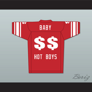 Cash Money Records Baby Hot Boys Football Jersey