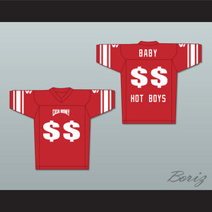 Cash Money Records Baby Hot Boys Football Jersey
