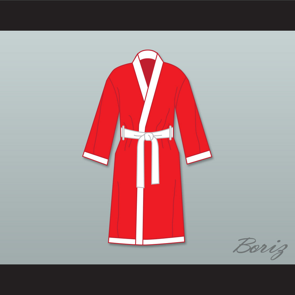 Cassius Clay The Greatest Red Satin Full Boxing Robe