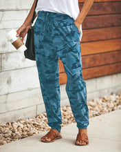 Load image into Gallery viewer, Casual Camouflage Long Pant Women Pocket Bandage Full Length Trousers Female Sporty Workout Loose Running Pants With Pockets