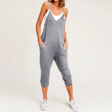 Load image into Gallery viewer, Celmia Plus Size Women Sexy Straps Jumpsuits Romper 2020 Sleeveless Casual Loose Harem Pants Playsuit Summer Beach  Overalls