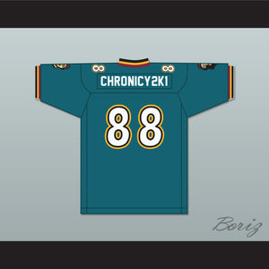 Charles 'ChronicY2K1' Jordan 88 Memphis Maniax Home Football Jersey