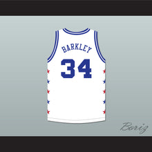 Load image into Gallery viewer, Charles Barkley 34 Magic Johnson All Star Game White Basketball Jersey 1988 Midsummer Night's Magic Charity Event