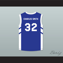 Load image into Gallery viewer, Charles Smith 32 Blue Basketball Jersey Dennis Rodman&#39;s Big Bang in PyongYang