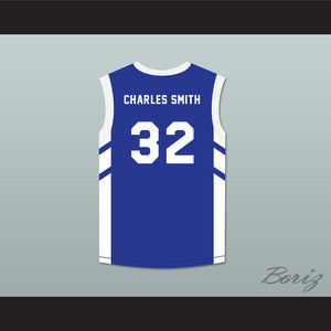 Charles Smith 32 Blue Basketball Jersey Dennis Rodman's Big Bang in PyongYang
