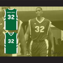 Load image into Gallery viewer, Charles Smith 32 Green Basketball Jersey Dennis Rodman&#39;s Big Bang in PyongYang
