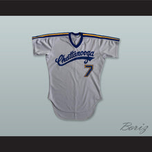 Load image into Gallery viewer, Chattanooga Lookouts 7 Gray Baseball Jersey