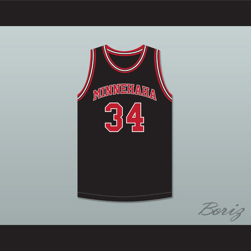 Chet Holmgren 34 Minnehaha Academy Redhawks Black Basketball Jersey 2