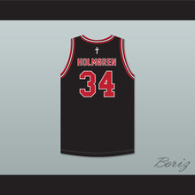 Load image into Gallery viewer, Chet Holmgren 34 Minnehaha Academy Redhawks Black Basketball Jersey 2
