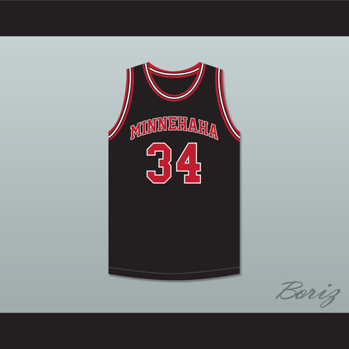 Chet Holmgren 34 Minnehaha Academy Redhawks Black Basketball Jersey 1