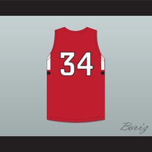 Load image into Gallery viewer, Chet Holmgren 34 Minnehaha Academy Redhawks Red Basketball Jersey 1