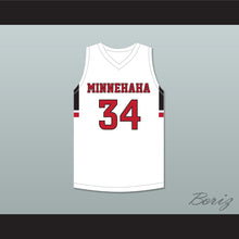 Load image into Gallery viewer, Chet Holmgren 34 Minnehaha Academy Redhawks White Basketball Jersey 4