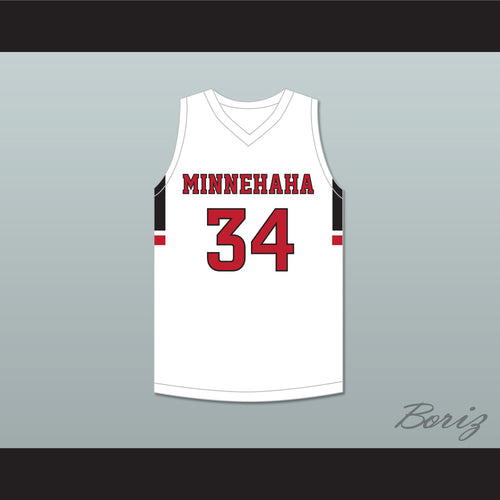 Chet Holmgren 34 Minnehaha Academy Redhawks White Basketball Jersey 4