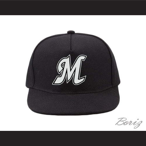 Chiba Lotte Marines Black Baseball Hat