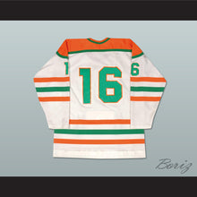 Load image into Gallery viewer, Normand Leveille 16 Chicoutimi Sagueneens White Hockey Jersey