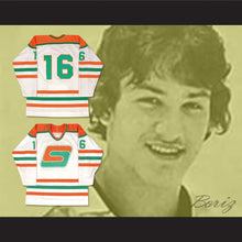 Load image into Gallery viewer, Normand Leveille 16 Chicoutimi Sagueneens White Hockey Jersey