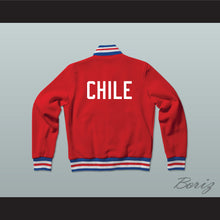 Load image into Gallery viewer, Chile Varsity Letterman Jacket-Style Sweatshirt