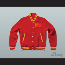 Load image into Gallery viewer, China Varsity Letterman Jacket-Style Sweatshirt