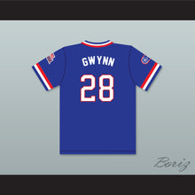 Load image into Gallery viewer, Chris Gwynn 28 1984 USA Team Blue Baseball Jersey
