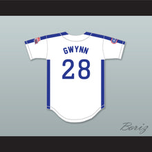 Load image into Gallery viewer, Chris Gwynn 28 1984 USA Team White Button Down Baseball Jersey
