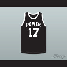 Load image into Gallery viewer, Chris Mullin 17 Power Memorial Academy Black Basketball Jersey