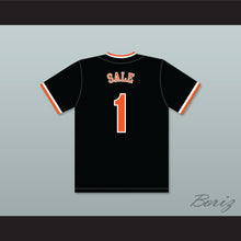 Load image into Gallery viewer, Chris Sale 1 Lakeland Senior High School Dreadnaughts Black Baseball Jersey 2