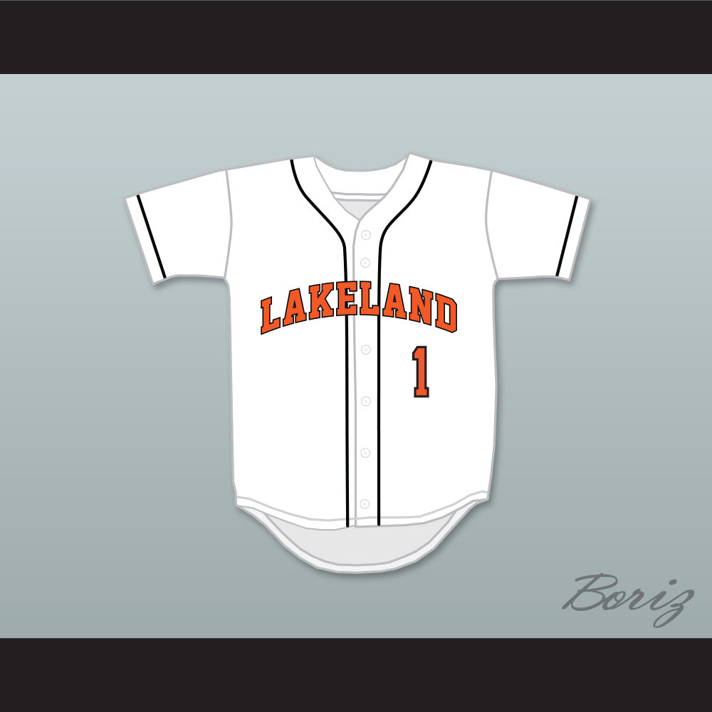 Chris Sale 1 Lakeland Senior High School Dreadnaughts White Baseball Jersey 2