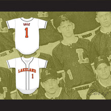 Load image into Gallery viewer, Chris Sale 1 Lakeland Senior High School Dreadnaughts White Baseball Jersey 2