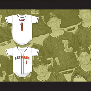 Chris Sale 1 Lakeland Senior High School Dreadnaughts White Baseball Jersey 2