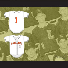 Load image into Gallery viewer, Chris Sale 1 Lakeland Senior High School Dreadnaughts White Baseball Jersey 1