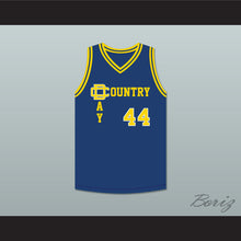 Load image into Gallery viewer, Chris Webber 44 Detroit Country Day School Yellowjackets Navy Blue Basketball Jersey