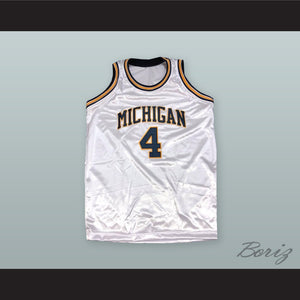 Chris Webber 4 Michigan Basketball Jersey