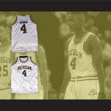 Load image into Gallery viewer, Chris Webber 4 Michigan Basketball Jersey