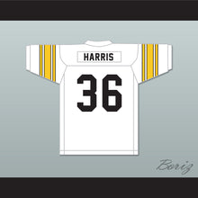 Load image into Gallery viewer, Christian Harris 36 Louisiana State University Laboratory School Cubs White Football Jersey 2