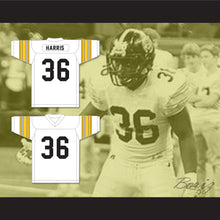 Load image into Gallery viewer, Christian Harris 36 Louisiana State University Laboratory School Cubs White Football Jersey 2