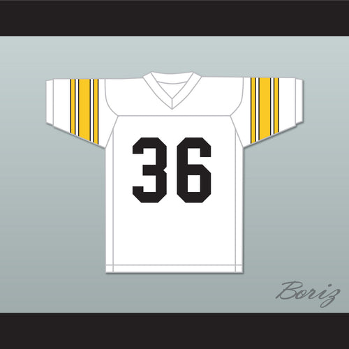 Christian Harris 36 Louisiana State University Laboratory School Cubs White Football Jersey 1
