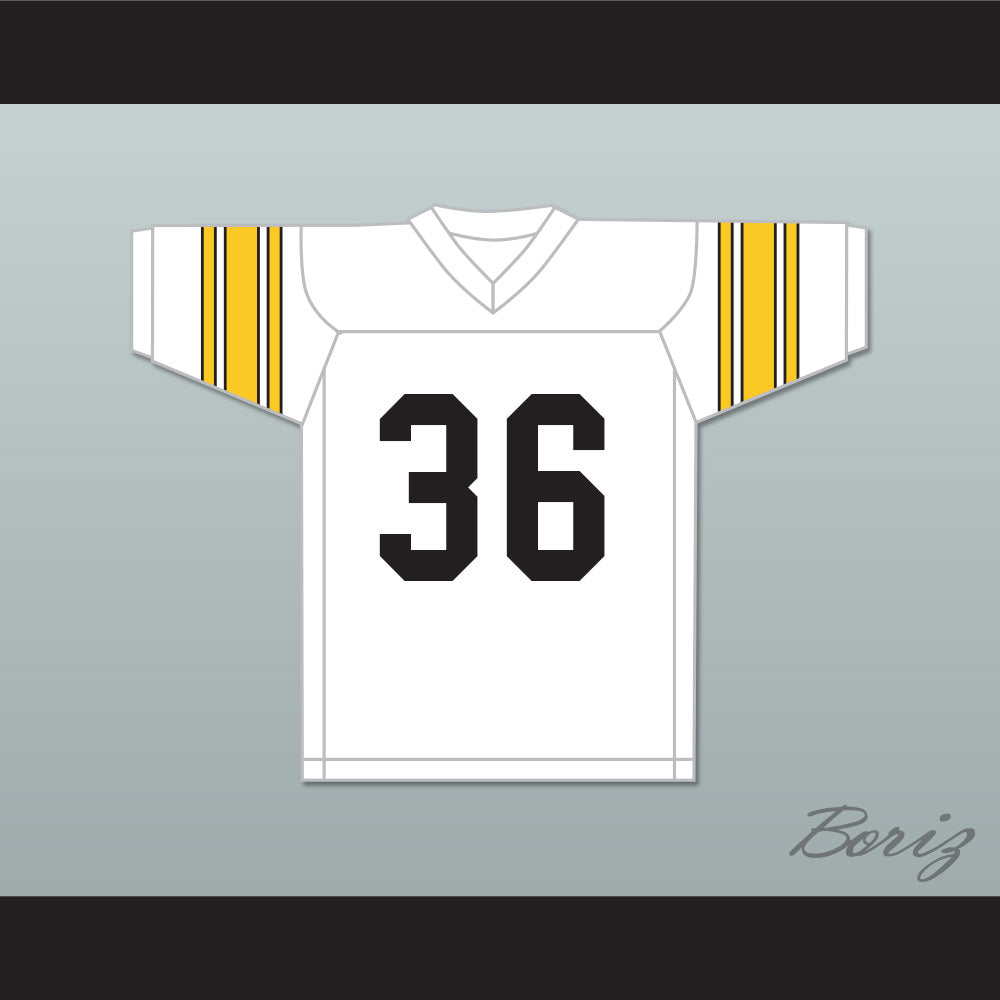 Christian Harris 36 Louisiana State University Laboratory School Cubs White Football Jersey 1