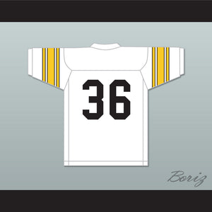 Christian Harris 36 Louisiana State University Laboratory School Cubs White Football Jersey 1