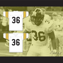 Load image into Gallery viewer, Christian Harris 36 Louisiana State University Laboratory School Cubs White Football Jersey 1