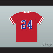 Load image into Gallery viewer, Chuck 24 Gophers Liitle League Red Baseball Jersey Little Big League