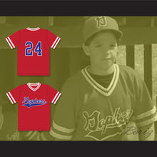 Load image into Gallery viewer, Chuck 24 Gophers Liitle League Red Baseball Jersey Little Big League