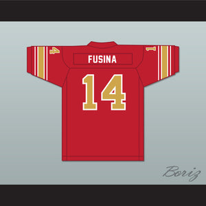 1984 USFL Chuck Fusina 14 Philadelphia Stars Road Football Jersey