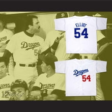 Load image into Gallery viewer, Jack Elliot 54 Chunichi Dragons White Baseball Jersey Mr. Baseball