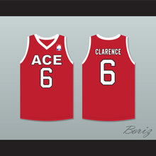 Load image into Gallery viewer, Clarence 6 ACE Family Charity Red Basketball Jersey
