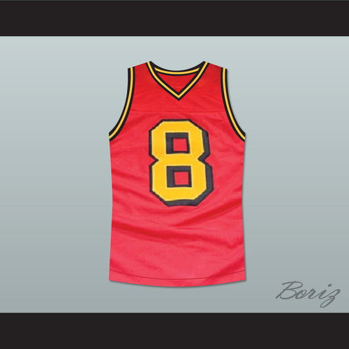 Clark Kent 8 Smallville Red Basketball Jersey