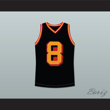 Load image into Gallery viewer, Clark Kent 8 Smallville Black Basketball Jersey