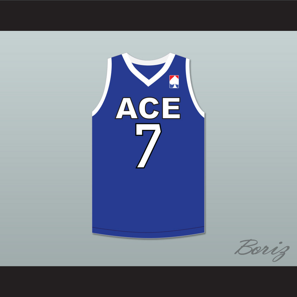 Clarkson 7 ACE Family Charity Blue Basketball Jersey