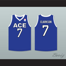 Load image into Gallery viewer, Clarkson 7 ACE Family Charity Blue Basketball Jersey