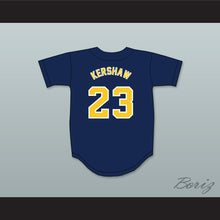 Load image into Gallery viewer, Clayton Kershaw 23 Highland Park High School Scots Navy Blue Baseball Jersey 2